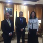 El Ministro de Energía de Argelia recibe en el ministerio a la Presidenta Ejecutiva y al Presidente Fundador de la Fundación Jorge Alió