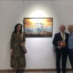 La Fundación Jorge Alió visita la exposición del artista D. Juan Antonio Poblador Poblantologic
