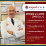 El Dr. Alió, 1º líder mundial experto en cirugía refractiva y de cataratas y en córnea, y 2º en implantación de lentes intraoculares, según Expertscape