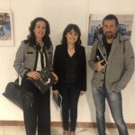 La presidenta de la Fundación Jorge Alió asiste a la inauguración de la Exposición FotoReporteros 2019