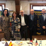 La rectora de la UA y la Presidenta de la Fundaci�n Jorge Ali� comparten mesa  en el almuerzo del Rotary Club de Alicante