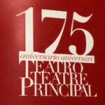 La presidenta de la Fundación Jorge Alió asiste a la inauguración de la exposición del 175 aniversario del Teatro Principal de Alicante