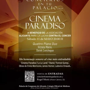 Conciertos en tu Palacio - CINEMA PARADISO