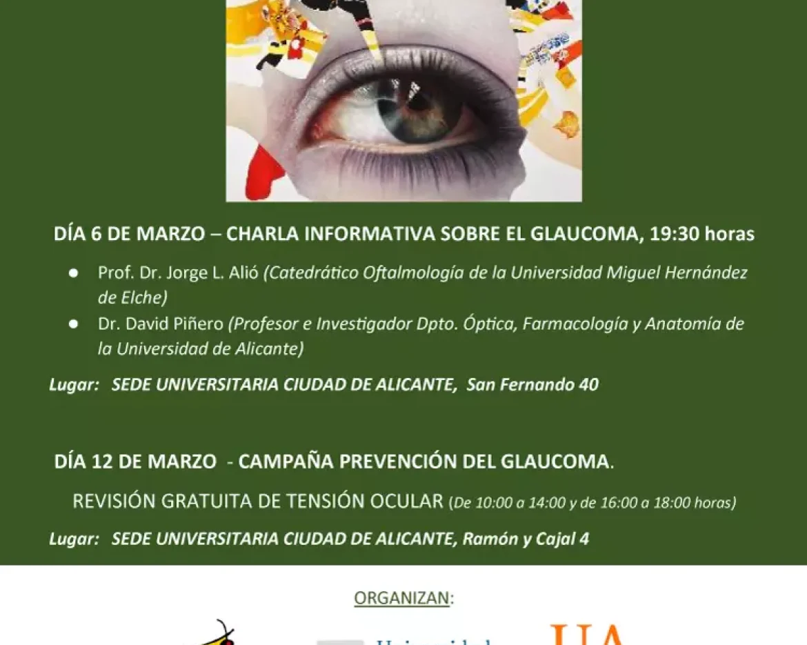 Fundación Alió. Campañas Glaucoma 2024