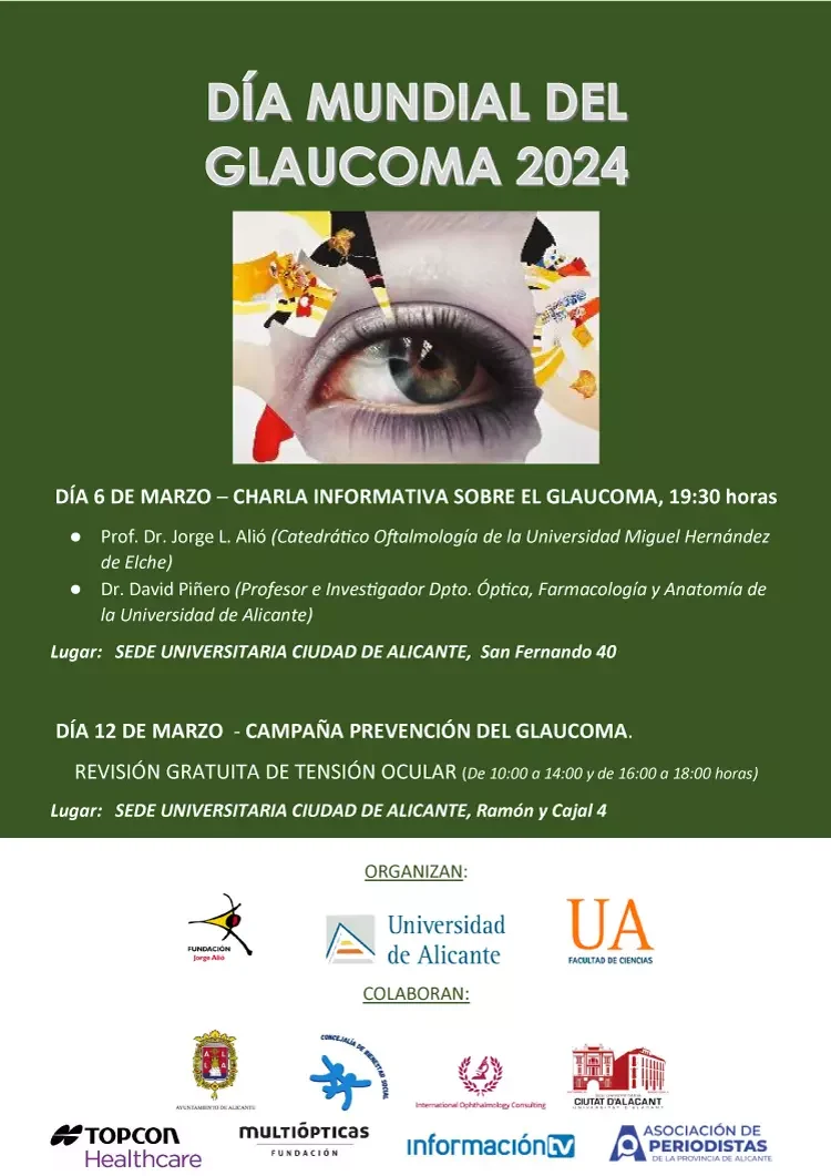 Fundación Alió. Campañas Glaucoma 2024