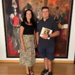 VISITA DEL REPRESENTANTE DE LA DECORADORA A LA FUNDACIÓN JORGE ALIÓ